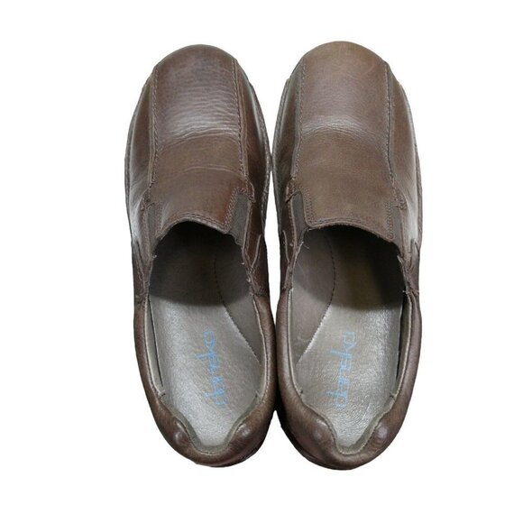 Dansko Slip On Leather Loafer Mens 11.5-12 EU 45 Brownm Comfort Casual Shoe - Picture 3 of 10